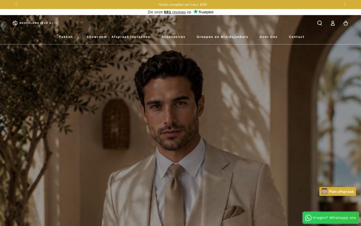 Captura de pantalla de dolpierre.nl