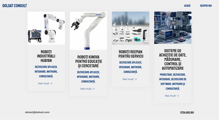 Screenshot of dolsat.com