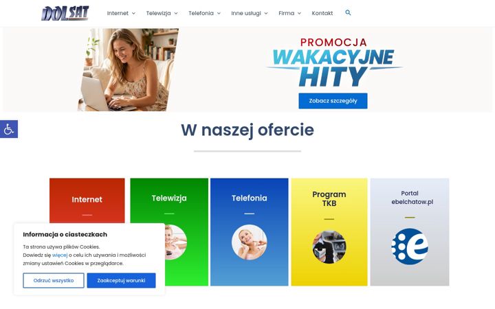 Screenshot of dolsat.pl