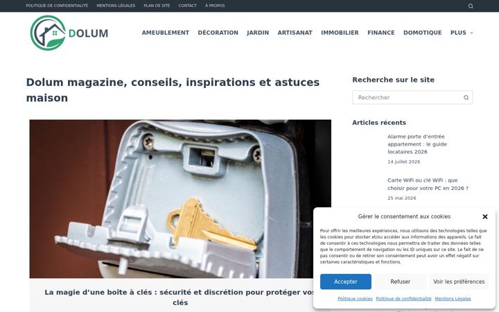 Screenshot von dolum.fr