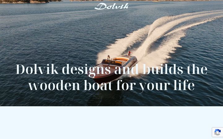 Skærmbillede af dolvik.no