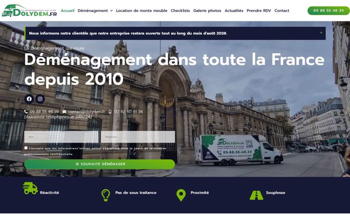 Screenshot von dolydem.fr