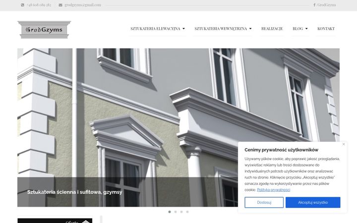 Screenshot of dom-design.com