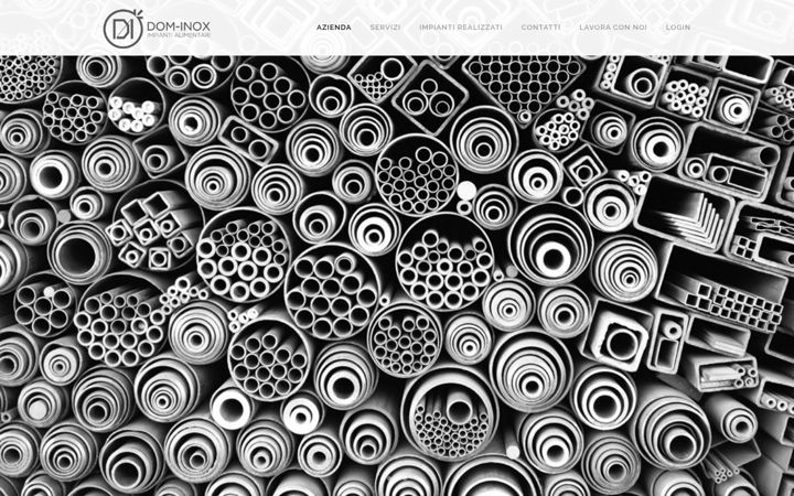 Screenshot of dom-inox.it