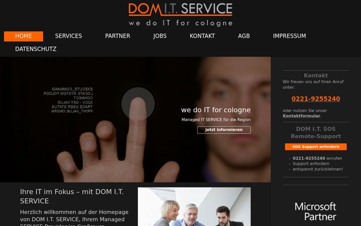 Screenshot of dom-it.de