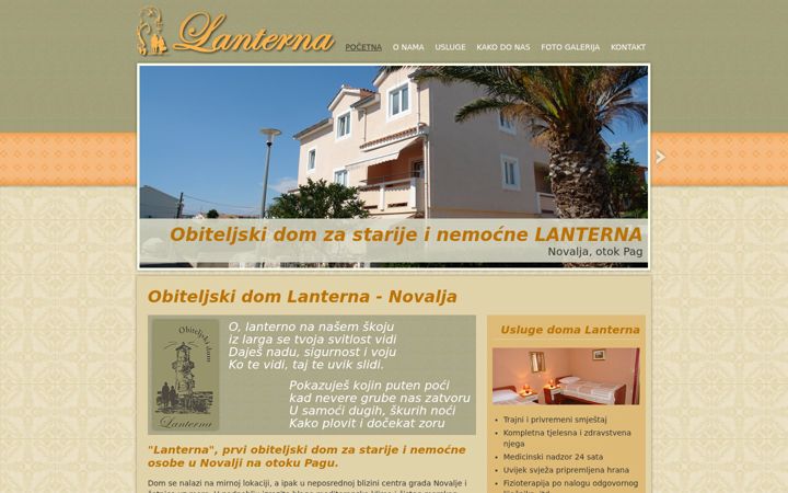 Screenshot of dom-lanterna.com