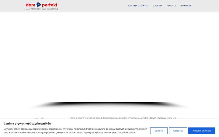 Screenshot ta' dom-perfekt.pl