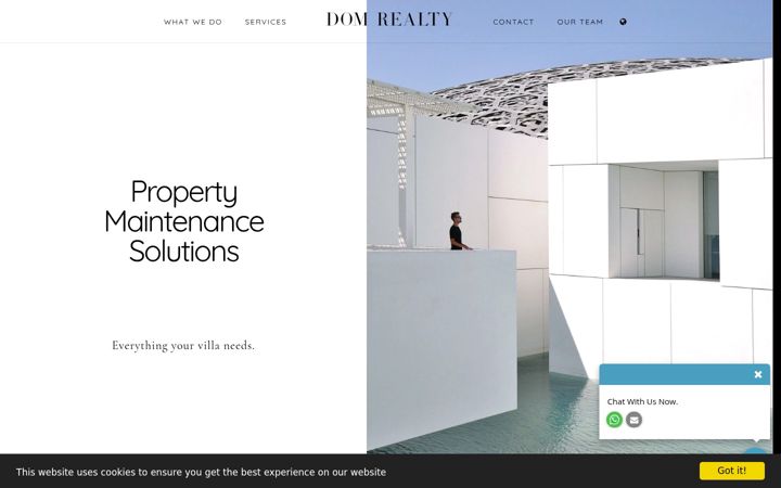 Screenshot of dom-realty.com