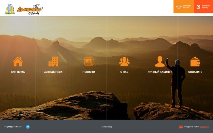 Screenshot of dom-seti.ru