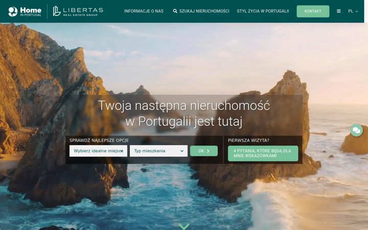 Screenshot of dom-w-portugalii.com