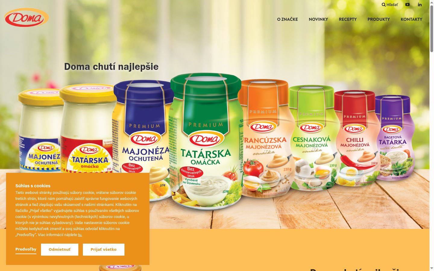 Screenshot tal-banner tal-kunsens muri qabel kwalunkwe interazzjoni