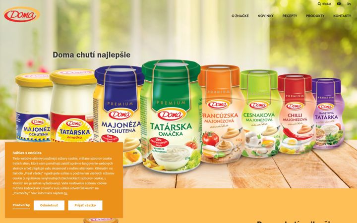 Screenshot of doma.eu
