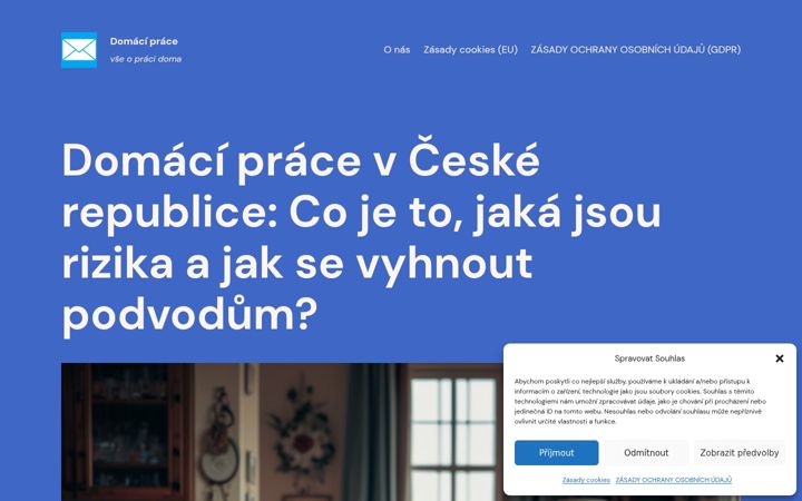 Snímek obrazovky domaci-prace.info