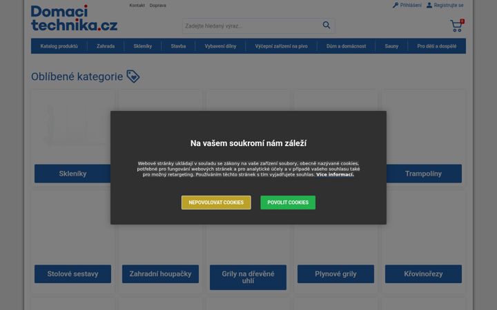 Képernyőkép: domacitechnika.cz