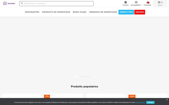 Screenshot of domadoo.fr