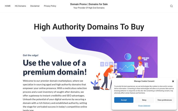 Screenshot of domain-promo.com