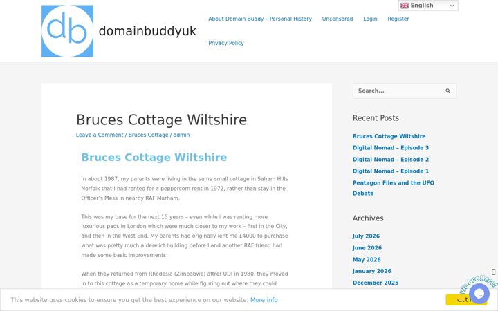 Screenshot of domainbuddy.uk