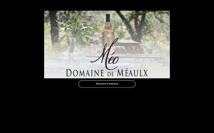 Екранна снимка на domaine-de-meaulx.fr