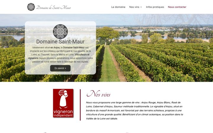 Screenshot von domaine-de-saint-maur.fr