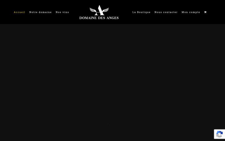 Screenshot of domaine-des-anges.com