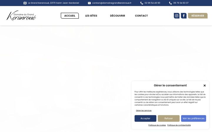 Screenshot von domaine-du-grand-keranroue.fr