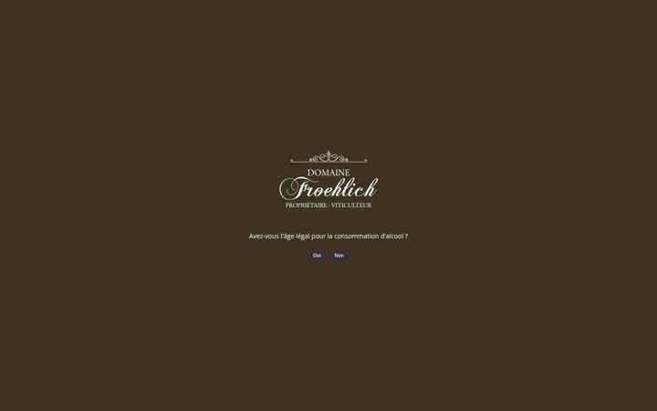 Screenshot von domaine-froehlich.fr