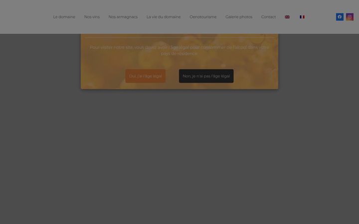 Screenshot of domaine-joy.com