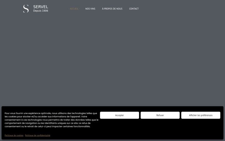 Screenshot of domaine-servel.fr