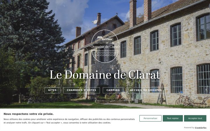 Screenshot of domainedeclarat.com
