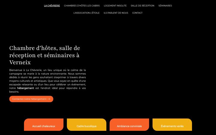 Screenshot του domainedelachevrerie.fr