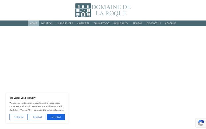 Screenshot of domainedelaroque.co.uk