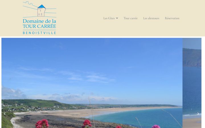 Screenshot of domainedelatourcarree.fr