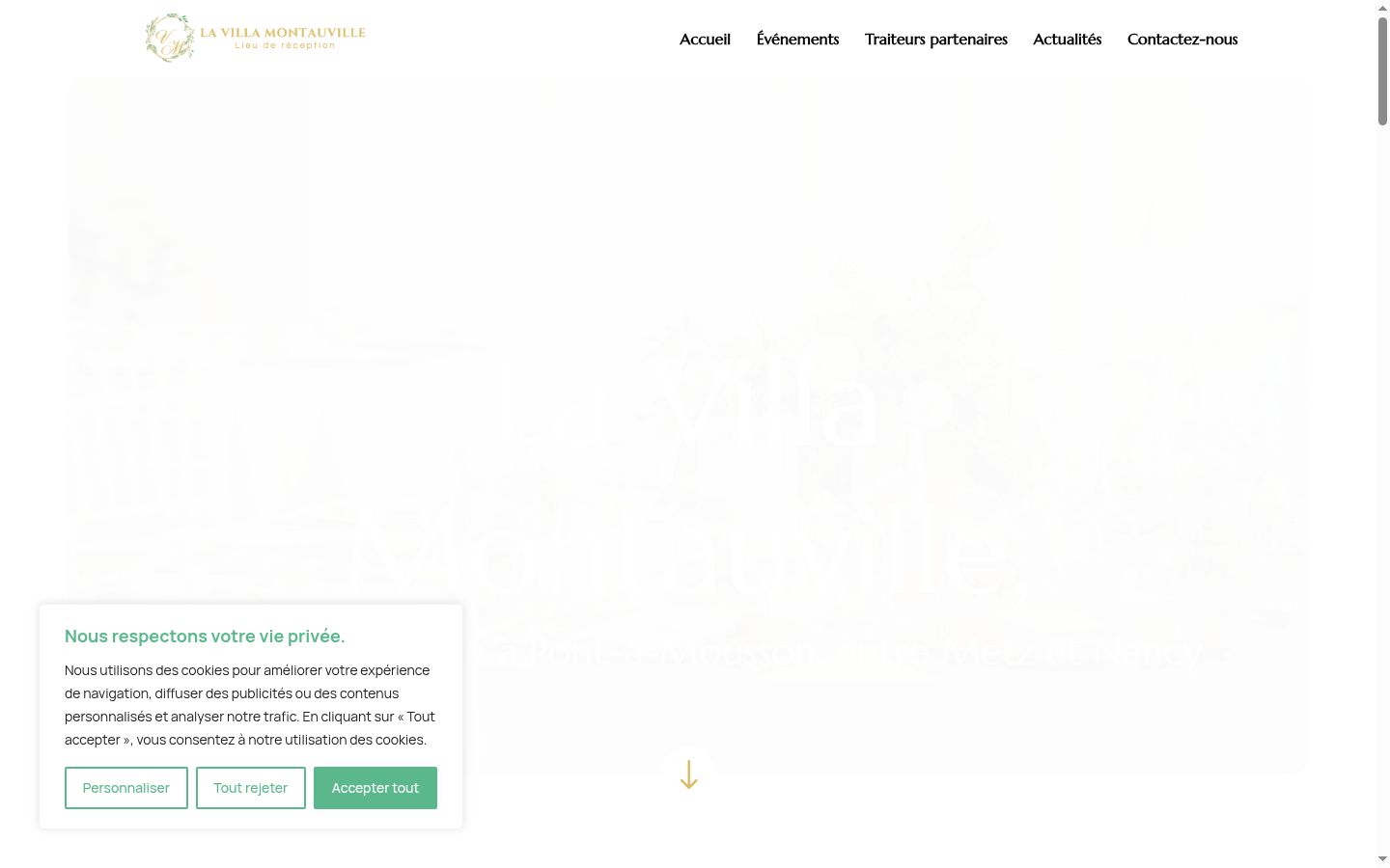 Sutikimo reklamjuostės, rodytos prieš bet kokią sąveiką, ekrano kopija