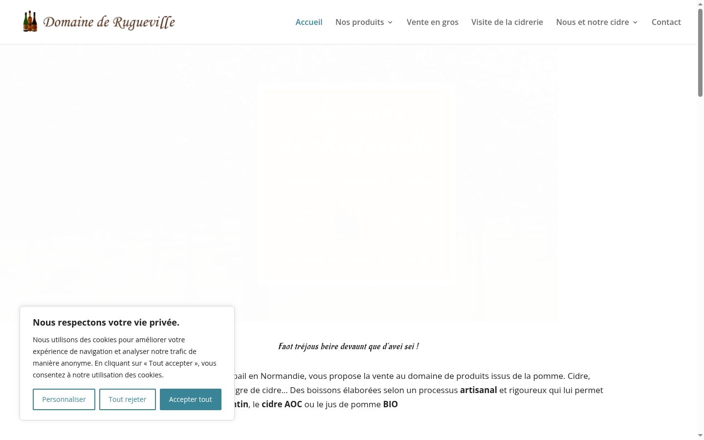 Screenshot tal-banner tal-kunsens muri qabel kwalunkwe interazzjoni
