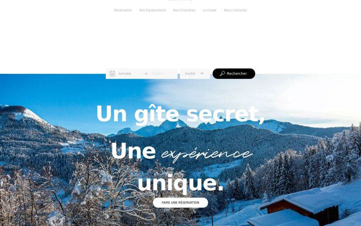 Screenshot of domainedeserraval.com