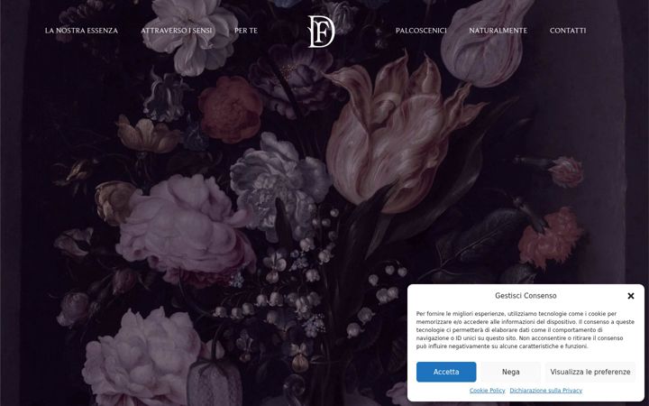 Screenshot of domainedesfleurs.com