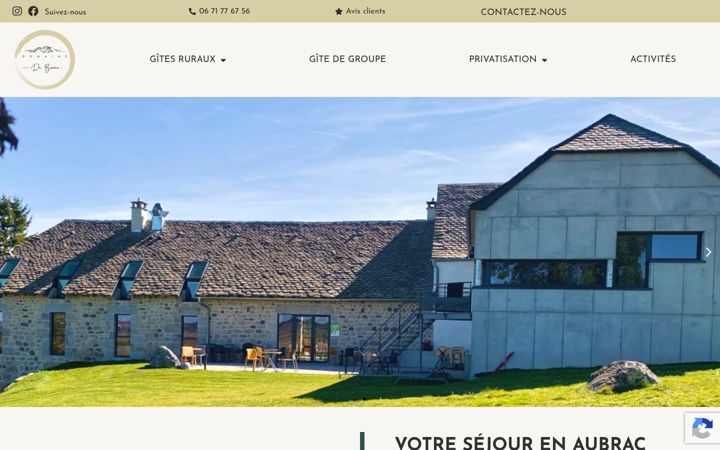 Screenshot of domainedubarena.com