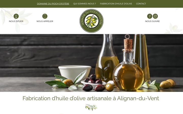Snímek obrazovky domainedupiochdestebe.fr