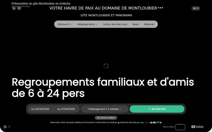 Screenshot of domainemoutloubier.com