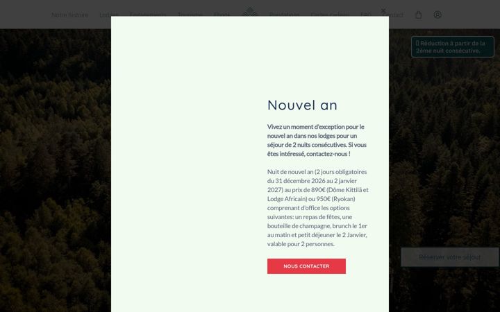 Screenshot of domaineourea.com