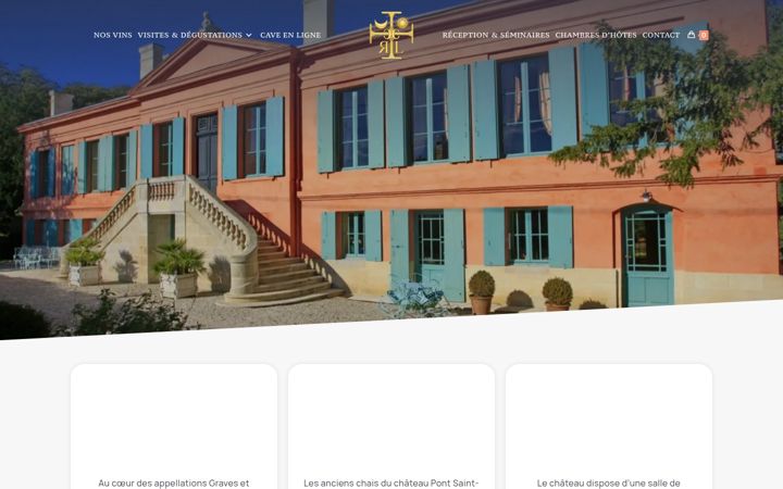 Screenshot of domaines-rodrigues-lalande.fr