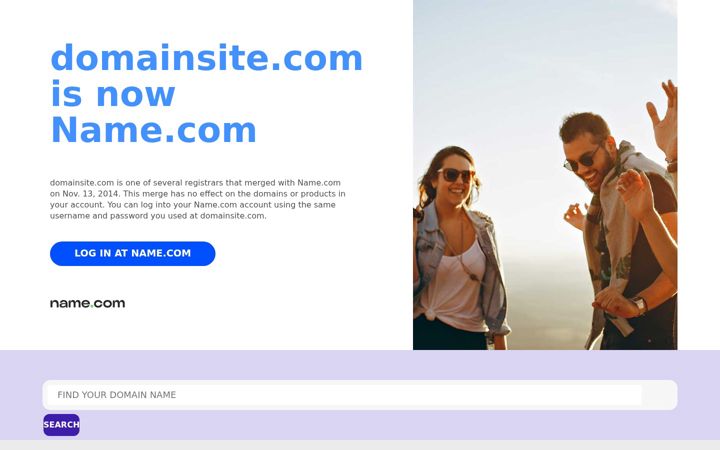 Screenshot of domainsite.com