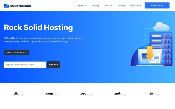 Screenshot of domainteam.dk