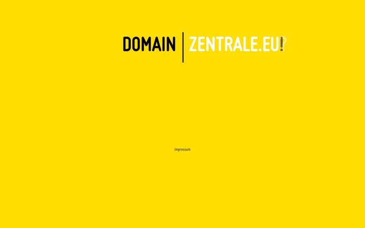 Screenshot of domainzentrale.eu