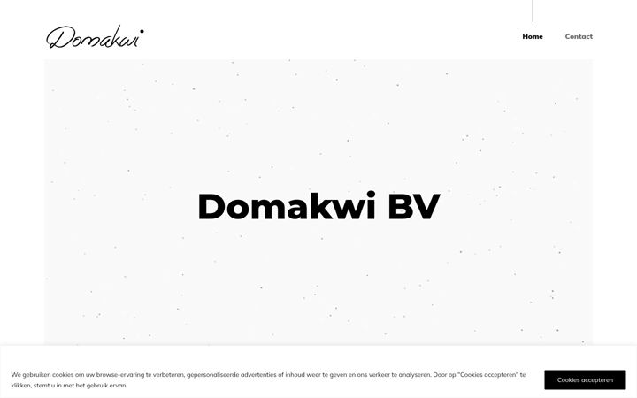 Screenshot of domakwi.be