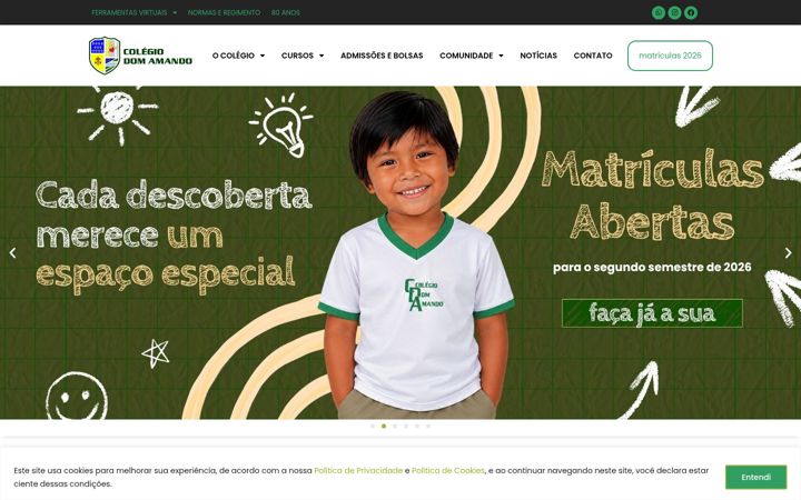 Capture d'écran de domamando.com.br