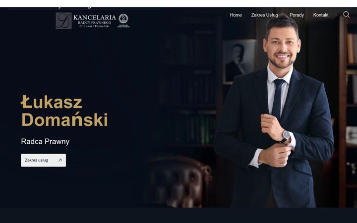 Screenshot του domanskikancelaria.pl