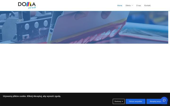 Screenshot of domaprint.com