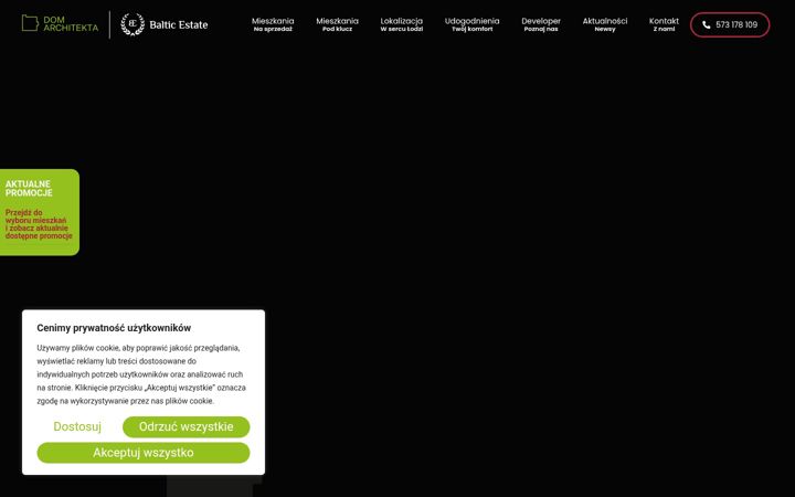 Screenshot του domarchitektalodz.pl