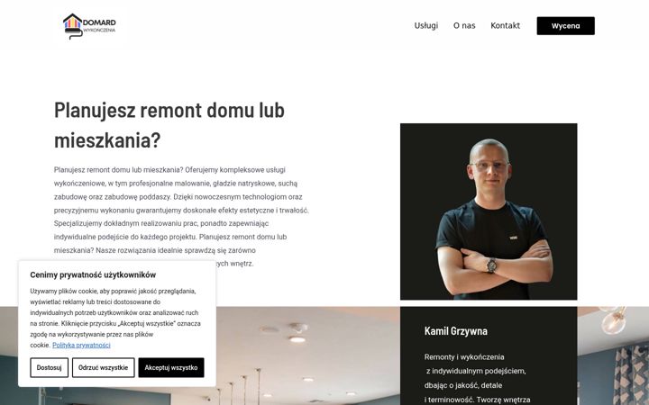 Screenshot του domard.pl